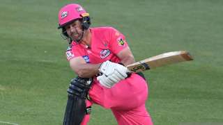 Watch: Dan Christian hits second fastest fifty in BBL ever, as Sixers pumme...