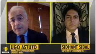 India Covid crisis: EU Envoy Ugo Astuto says 'robust response' by...