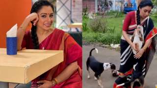 'Anupamaa' star Rupali Ganguly's video playing with street d...