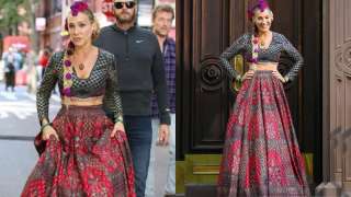 'Sex and the City' star Sarah Jessica Parker wears beautiful Falg...