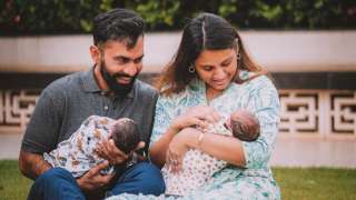 Dinesh Karthik and Dipika Pallikal blessed with twin baby boys, pics inside