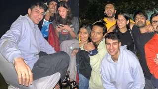 Ibrahim Ali Khan's photos with Ranveer Singh, Alia Bhatt from 'Ro...