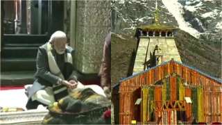 PM Modi offers prayers at Kedarnath temple in Uttarakhand