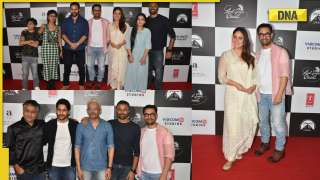Laal Singh Chaddha: Aamir Khan, Kareena Kapoor, Saif Ali Khan, Kiran Rao, Naga Chaitanya attend film screening