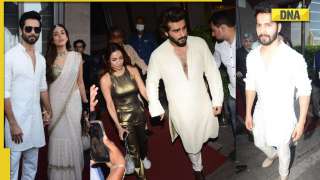 In pics: Shahid Kapoor-Mira Rajput, Malaika Arora-Arjun Kapoor, other celebs attend Kunal Rawal-Arpita Mehta's wedding