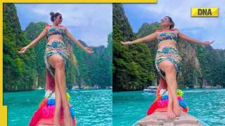 Hina Khan looks stunning in colourful beachwear, shares photos from Thailand