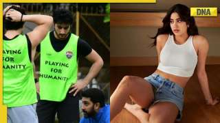 Viral Photos of the Day: Ibrahim Ali Khan plays football, Janhvi Kapoor sizzles in casual summer wear