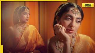 Ponniyin Selvan star Sobhita Dhulipala looks like princess in silk saree, photos go viral 