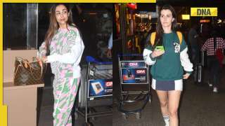 Viral Photos of the Day: Malaika Arora, Giorgia Andriani give major fashion goals at Mumbai airport