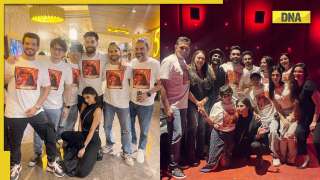 Brahmastra: Mouni Roy's family, friends watch film in customised t-shirts imprinted with her Junoon look
