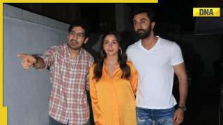 Viral Photos of the Day: Brahmastra stars Ranbir Kapoor, Alia Bhatt, Nagarjuna spotted at Karan Johar's office