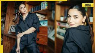 Brahmastra star Alia Bhatt stuns in all-black outfit, fans say 'beauty at it's best'