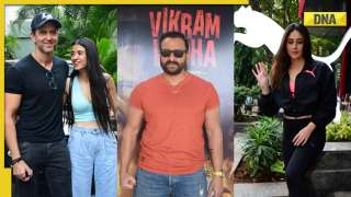 Viral Photos of the Day: Saif Ali Khan promotes Vikram Vedha, Hrithik Roshan-Saba Azad give couple goals