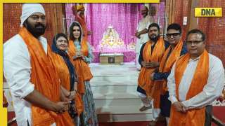 Adipurush: Prabhas, Kriti Sanon, Om Raut visit Ram Temple before teaser launch 