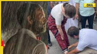 30 days of Bharat Jodo Yatra: From speech in rain to tying Sonia Gandhi’s laces, viral moments of Rahul Gandhi