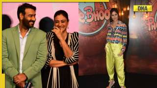 Viral Photos of the Day: Ajay Devgn-Tabu look adorable at Drishyam 2 trailer launch, Katrina Kaif gives fashion goals