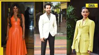 Viral Photos of the Day: Priyanka Chopra poses for paps, Rajkummar Rao, Radhika Apte promote Monika O My Darling