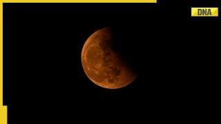 Lunar Eclipse 2022: Check out stunning visuals of Chandra Grahan from different Indian cities