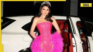 Urvashi Rautela sets internet on fire in stunning pink dress, fans compare her to Kylie Jenner