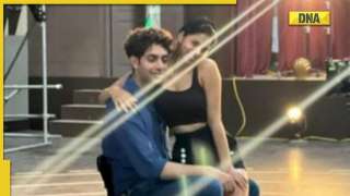 In pics: Amid their dating rumours, have a look at Suhana Khan and Agastya Nanda's chemistry from The Archies shoot