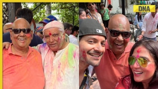 In pics: Satish Kaushik's final public appearance at Javed Akhtar-Shabana Azmi's Holi party a day before death