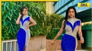 Shweta Tiwari gives royal vibes in shimmery bodycon, stunned netizens say 'all hail the queen'