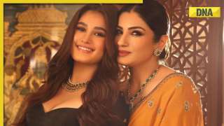 Raveena Tandon gives royal vibes in new pics with Rasha Thadani, netizens say 'daughter is giving tough competition'