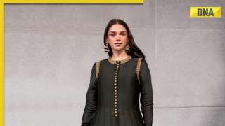 In pics: Aditi Rao Hydari dazzles in a black embroidered anarkali at Jubilee screening 