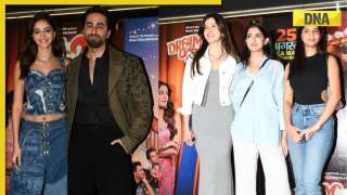 Dream Girl 2: Suhana Khan, Vidya Balan, Aditya Roy Kapur attend premiere of Ayushmann Khurrana-Ananya Panday's film