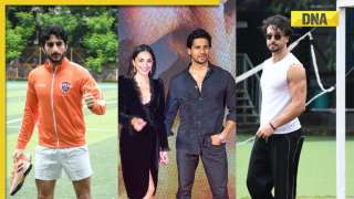 Viral photos of the day: Tiger Shroff-Ibrahim Ali Khan play football, Kiara Advani-Sidharth Malhotra give couple goals