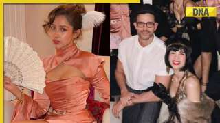 In pics: Hrithik Roshan, Saba Azad look stylish at Pashmina Roshan’s retro-themed birthday bash