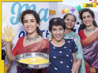 In pics: Sanya Malhotra attends opening of school for neurodivergent individuals to mark World Autism Month