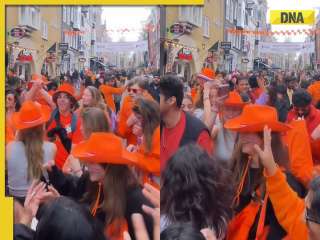 Watch: Women's epic dance to Sapna Chaudhry's 'Teri Aakhya Ka Yo Kajal' on Amsterdam's streets wins internet