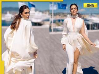 Watch: Kiara Advani makes stunning Cannes debut, mesmerises in white high slit gown