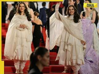 Sunanda Sharma exudes royalty as she debuts at Cannes Film Festival in anarkali, calls it ‘Punjabi community's victory’