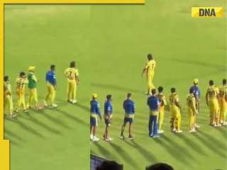Viral video: Dejected MS Dhoni leaves field without shaking hands with RCB players after match - Watch