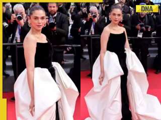 Aditi Rao Hydari's monochrome gown at Cannes Film Festival divides social media: 'We love her but not the dress'