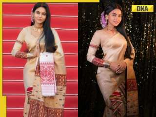 Assamese actress Aimee Baruah wins hearts as she represents her culture in saree with 200-year-old motif at Cannes 