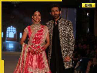 Kartik Aaryan, Triptii Dimri walk the ramp for Manish Malhotra at Namo Bharat event; see viral pics