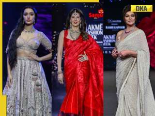 Shraddha Kapoor, Sushmita Sen, Sangeeta Bijlani turn heads at Lakme Fashion Week 2024; see viral pics