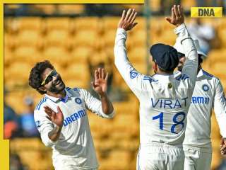 IND vs NZ 3rd Test: Ravindra Jadeja takes fifer in Mumbai; goes past Ishant Sharma, Zaheer Khan to become...