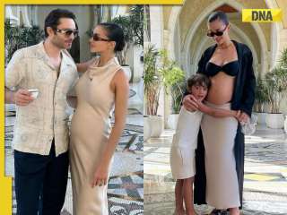 Amy Jackson announces first pregnancy with husband Ed Westwick, flaunts baby bump in adorable pics