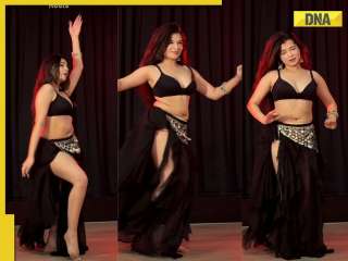 Viral video: Woman's sizzling belly dance to 'Namak' impresses internet, watch