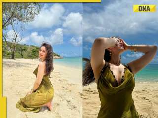 Sara Tendulkar raises temperature at exotic vacation; shares pics in stunning breezy dress