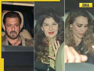 Salman Khan cuts birthday cake with niece Aayat, Sangeeta Bijlani steals the spotlight; see pics