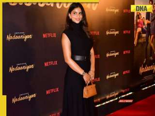 Suhana Khan stuns in a black dress worth Rs 14 lakh at Nadaaniyaan special screening
