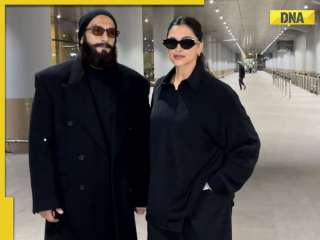 Bollywood’s favorite duo Deepika Padukone and Ranveer Singh slays airport fashion in all-black looks: SEE PICS