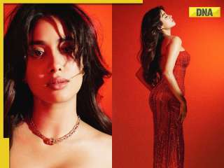 Janhvi Kapoor sizzles in sultry body-hugging gown with 35,000 crystals, see pics