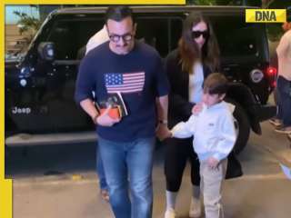 Kareena Kapoor and Saif Ali Khan’s effortless airport look with Taimur and Jeh 
