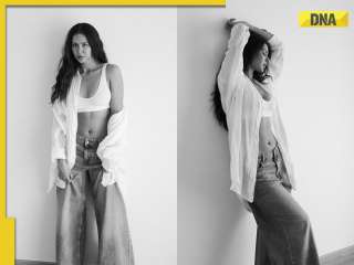 Sonam Bajwa’s uber cool summer style in a bralette and baggy denims 